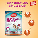 Disposable Diapers L-XL: 46-69cm, 12pcs.