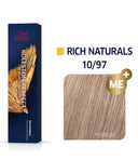 Wella Professionals Koleston Perfect Pure Naturals Me+ 10/97 Lightest Blonde Cendre Brown (60gm)