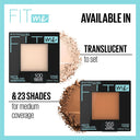 Maybelline New York Fit Me Matte + Poreless Pressed Powder, Lightweight (8.5gms)