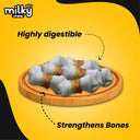 Milky Chew Cheese & Chicken Bones, 10 pieces
