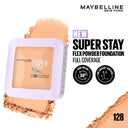 Maybelline New York Super Stay Flex Powder Foundation Compact-30H Full Cover-for Oily Skin (9gm)