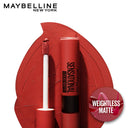 Maybelline New York Sensational Liquid Matte Lipstick, Weightless Comfort
