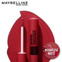 Maybelline New York Sensational Liquid Matte Lipstick, Weightless Comfort