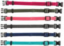 Set of 6 Puppy Collars, Light Colours, 22-35 cm / 10 mm