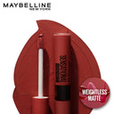 Maybelline New York Sensational Liquid Matte Lipstick, Weightless Comfort