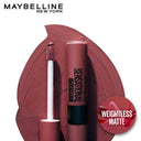 Maybelline New York Sensational Liquid Matte Lipstick, Weightless Comfort