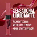 Maybelline New York Sensational Liquid Matte Lipstick, Weightless Comfort