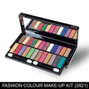 Buy Fashion Colour Products at the lowest price from Pixies.in. Check out Fashion Colour Professional Makeup Kit With 24 Pan Makeup Palette and Glamorous Eyeshadow Shades FC2821 (Shade 01) reviews. COD