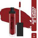 Swiss Beauty Matte Lip Ultra Smooth Matte Liquid Lipstick