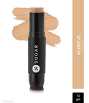 Sugar Cosmetics Ace Of Face Matte Foundation Stick with In-Built Brush