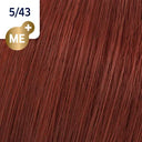 Wella Professionals Koleston Perfect Pure Naturals Me+ 5/43 Light Brown Red Gold (60gm)
