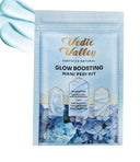 Vedic Valley Glow Boosting Manicure and Pedicure Kit - Blue Lotus - Monodose (75gm) (5 Step Kit)