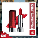Maybelline New York Color Sensational Creamy Matte Lipstick, Lasts Up To 12H (3.9gm)