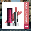 Maybelline New York Color Sensational Creamy Matte Lipstick, Lasts Up To 12H (3.9gm)