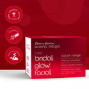 Aroma Magic 7 Step Bridal Glow Facial Kit Salon Range (All Skin Types) (18ml+20gm)