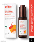 Plum 10% Vitamin C Barrier Boosting + Glow Serum with Calendula For Glowing Skin (30ml)