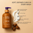 Beauty Garage Pure African Shea Butter Retention Treatment Curl Conditioner (300ml)
