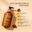 Beauty Garage Pure African Shea Butter Retention Treatment Wavy Curl Shampoo (300ml)