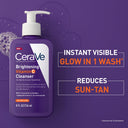 CeraVe Brightening Vitamin C Face Wash For Dull & Uneven Skin
