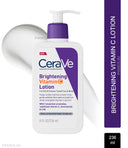 CeraVe Brightening Vitamin C Lotion For Dull Skin & Dark Spots| Dermatologist recommended with Niacinamide, Salicylic Acid for uneven and sensitive skin | For Face & Body | 236 ml