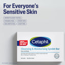 Cetaphil Cleansing & Moisturising Syndet Bar With Shea butter | Dermatologist Recommended 4 x 100gm (Pack of 4, 400gm)