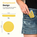 Compressed Facial Sponges Makeup Remover Pads Set - Magic Sponge (12Pcs)