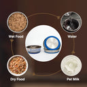 Durapet Bowl with Silicone Bonding at Bottom, 1950 ml