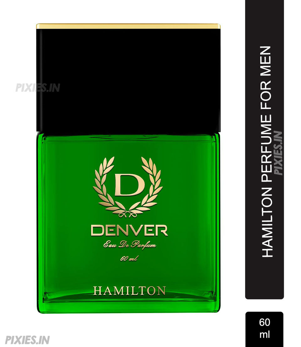 Buy Denver Hamilton Green Perfume (100ml) Online in India – Pixies.in