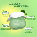 Dot & Key Anti-Acne Salicylic Green Clay Face Mask For Dark Spots Redution & Balances Oil & Sebum (85gm)