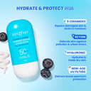 Dot & Key Blueberry Hydrate Barrier Repair Sunscreen SPF 50+ PA++++ In-Vivo Tested (80gm)