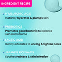 Dot & Key Rice Water Hydrating Toner with Hyaluronic for Oily, Sensitive Skin, Alcohol-Free (150ml)