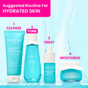 Dot & Key Rice Water Hydrating Toner with Hyaluronic for Oily, Sensitive Skin, Alcohol-Free (150ml)