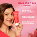 Dot & Key Strawberry Bright Niacinamide Gel Face Wash (100ml)