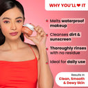 Dot & Key Strawberry Dew Deep Cleansing Balm For Face, Lip & Eye Waterproof Makeup Remover (70ml)