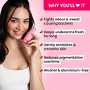 Dot & Key Watermelon Underarm Roll On Deodorant With 4% AHA + BHA (50ml)