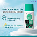 Dr. Reddy's Venusia Water based sunscreen SPF 65| Powered by Anti-oxidants| Anti-pigmentation (50gm)