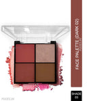 Hilary Rhoda Flawless Forever Face Palette (Highlighter, Contour & 2 Blushes)