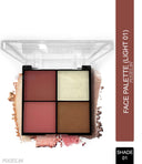 Hilary Rhoda Flawless Forever Face Palette (Highlighter, Contour & 2 Blushes)