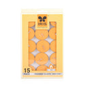 Iris 15 Pack Fragranced TeaLights - Mango Sorbet (15 Candles)