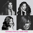 VEGA Flat Hair Brush Black (E5-FBN)