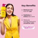 FoxTale Hula Hoop Brightening Body Wash by Foxtale , Exfoliates & Reduces Tan (250ml)