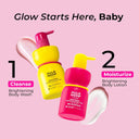 FoxTale Hula Hoop Brightening Body Wash by Foxtale , Exfoliates & Reduces Tan (250ml)