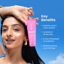 Foxtale SPF 50 Aqua-Gel Lightweight Sunscreen for Oily Skin, In-Vivo Tested PA++++, Matte Finish (50gm)