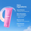 Foxtale SPF 50 Aqua-Gel Lightweight Sunscreen for Oily Skin, In-Vivo Tested PA++++, Matte Finish (50gm)