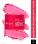 Foxtale Cherry Collagen Mask for Dull Skin, Brightening & Anti-Aging (75gm)