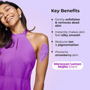 Foxtale Hula Hoop Moroccan Silk Exfoliating Body Scrub (200gm)