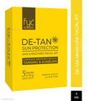Fyc Professional De-Tan Sun Protection - AHA & Enzymes Facial Kits 6 Steps - 5 Kits (55gmx 5)