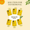 Fyc Professional De-Tan Sun Protection - AHA & Enzymes Facial Kits 6 Steps - (Single Use)