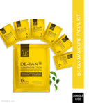 Fyc Professional De-Tan Sun Protection - AHA & Enzymes Facial Kits 6 Steps - (Single Use)