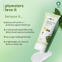 Plum Green Tea & Zinc Matte SPF 50 Sunscreen Gel For Oily, Normal, Combination & Dry Skin (50gm)